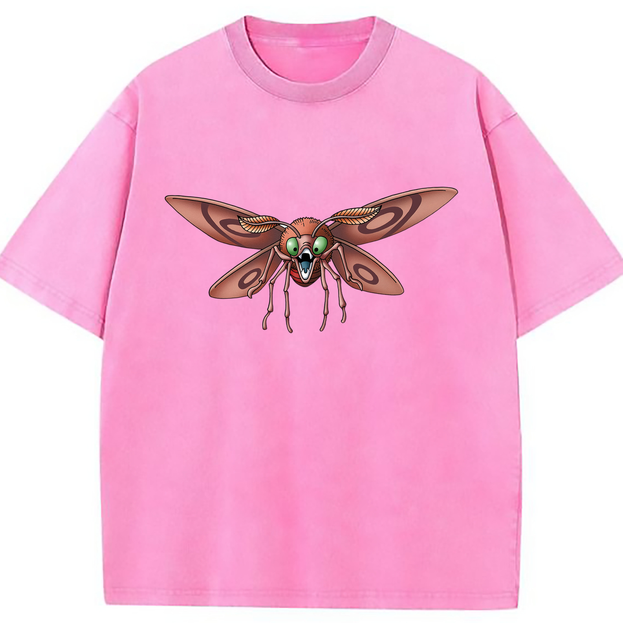 （画像用） ドラゴンクエスト Doragon Kuesuto Dragon Quest 綿100% ヴィンテージ風 半袖Tシャツ（フロントプリント）